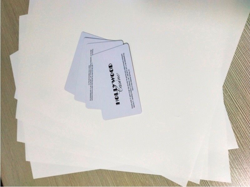 PETG 스마트 카드 몸 생산을 위한 백색 플라스틱 PETG 카드 핵심 장