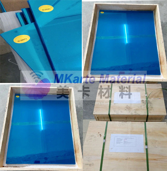 Pvc 카드 엷은 조각 모양을 위한 강철판 경미한 매트 처리를 적층하는 주문 제작된 크기